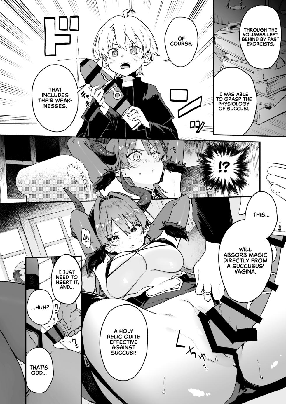 [Soda Batake (Muteki Soda)] Inma Onee-san ni wa Ecchi na Oshioki de Tatakaun da yo! - Punish the succubus oneesan and fight.  | I'll Fight the Lewd Succubus Lady With Sexual Punishments! [English] [Red Lantern] [Digital] - Page 9
