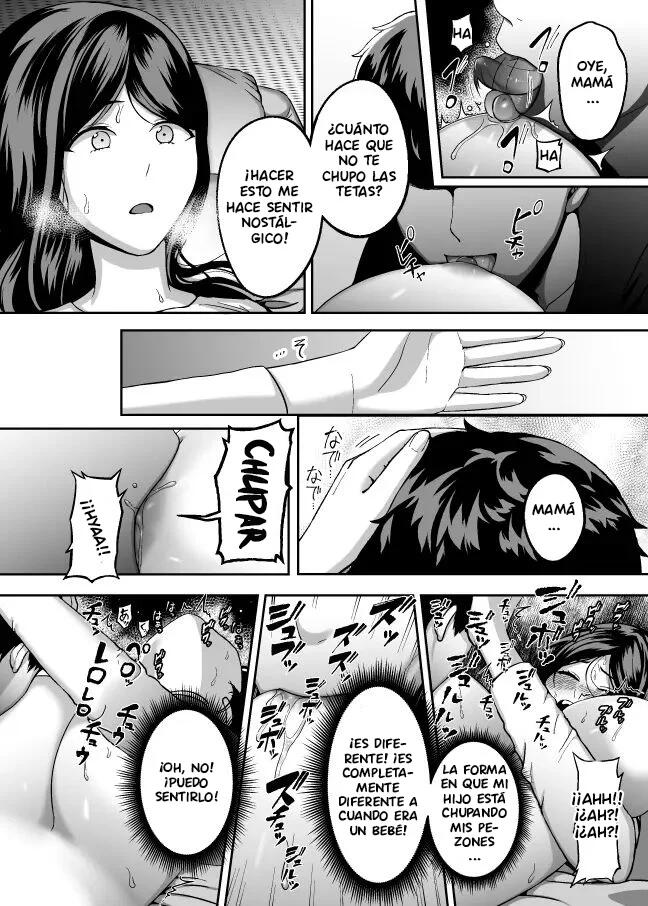 [GABUGABU (GABURI)] Okaa-san, Mou Ichido Ninshin Shite. [Spanish] [Dark Nebulus] [Digital] - Page 9