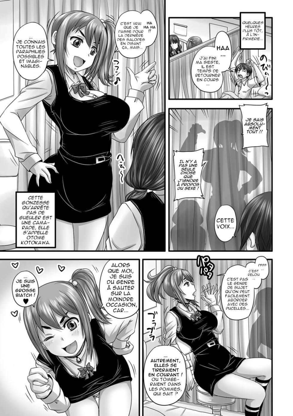 [Nozarashi Satoru] Usokki Bitch no Shotaiken | La Biatch qui Avait Menti sur sa Première Fois (Tabete wa Ikenai 3) [French] [Digital] - Page 3