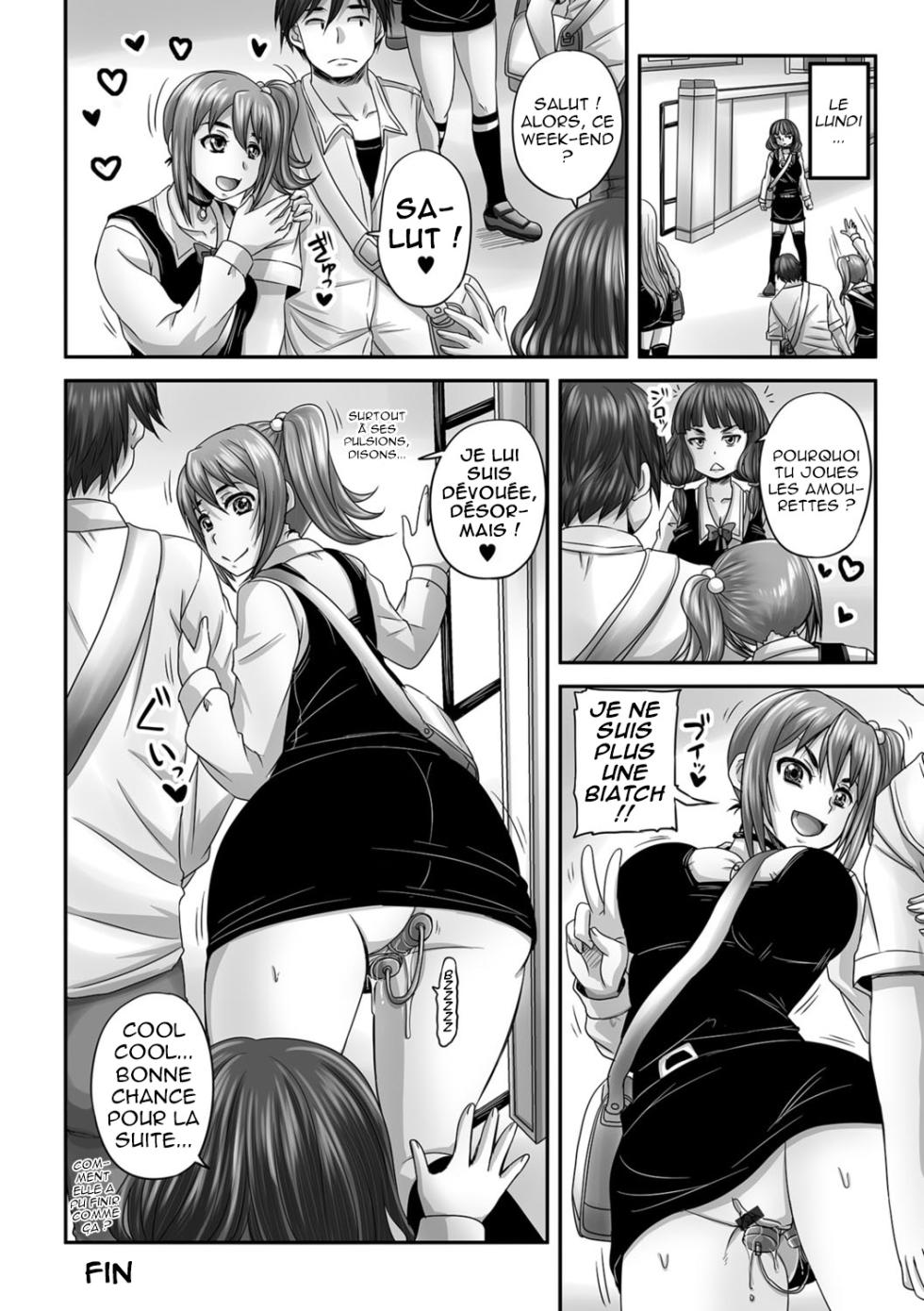 [Nozarashi Satoru] Usokki Bitch no Shotaiken | La Biatch qui Avait Menti sur sa Première Fois (Tabete wa Ikenai 3) [French] [Digital] - Page 18