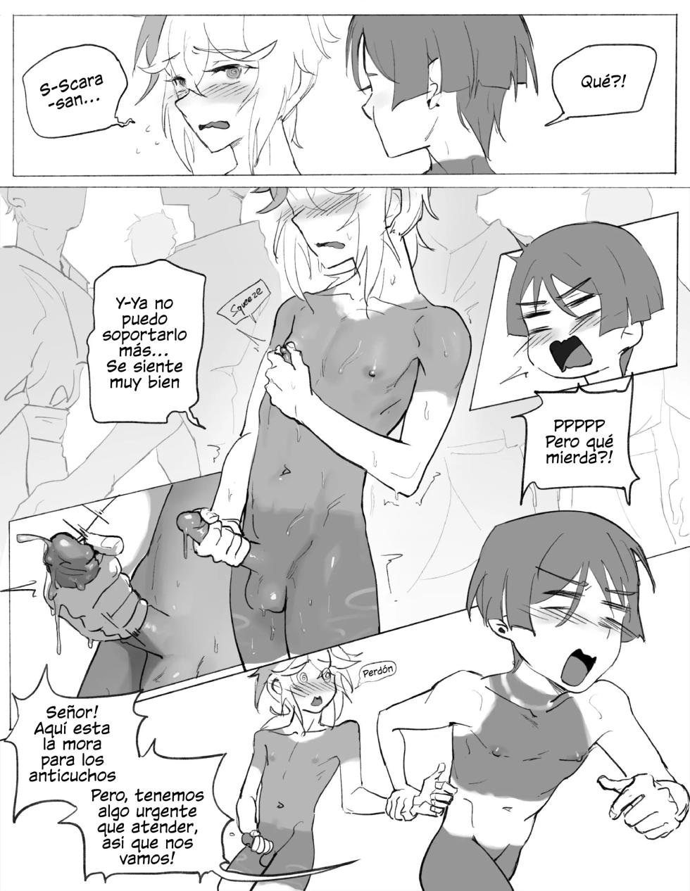 [Shotabyss] Inazuma Boys' Secret (Genshin Impact) [Spanish] [P7Neko] - Page 6