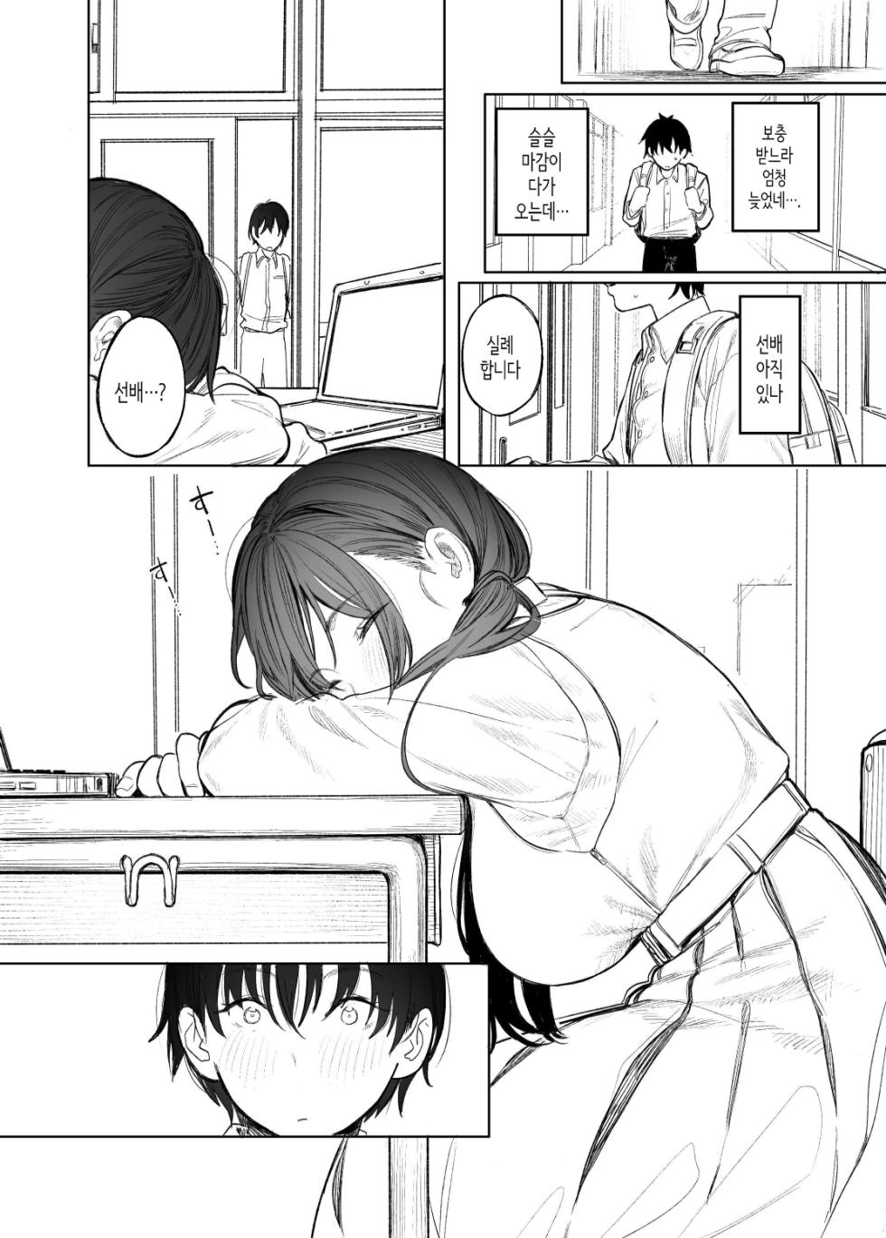 [Momokumo] Bungeibu no Senpai│문예부의 선배 [Korean] - Page 8