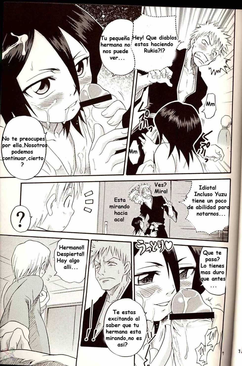(C67) [Studio Tar (Kyouichirou, Shamon)] BLECHCH (Bleach) [Spanish] [Drako D. Dark] - Page 8