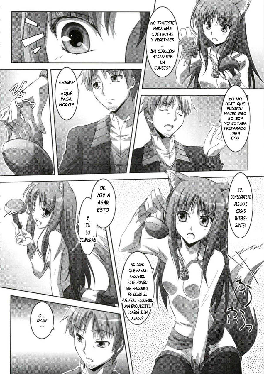 (C74) [Mahirutei (Izumi Mahiru)] Horon Hororon (Spice and Wolf) [Spanish] [Drako D. Dark] - Page 7