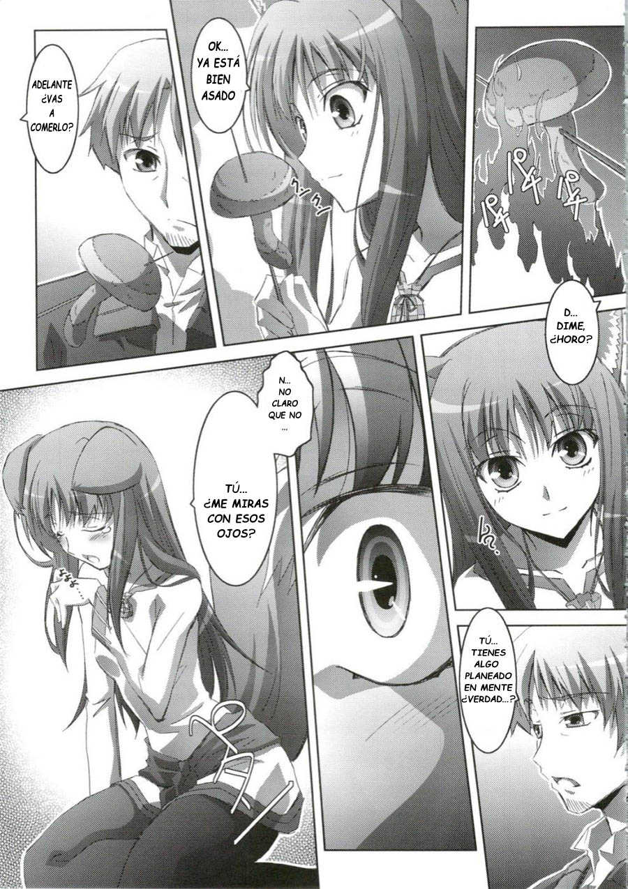(C74) [Mahirutei (Izumi Mahiru)] Horon Hororon (Spice and Wolf) [Spanish] [Drako D. Dark] - Page 8