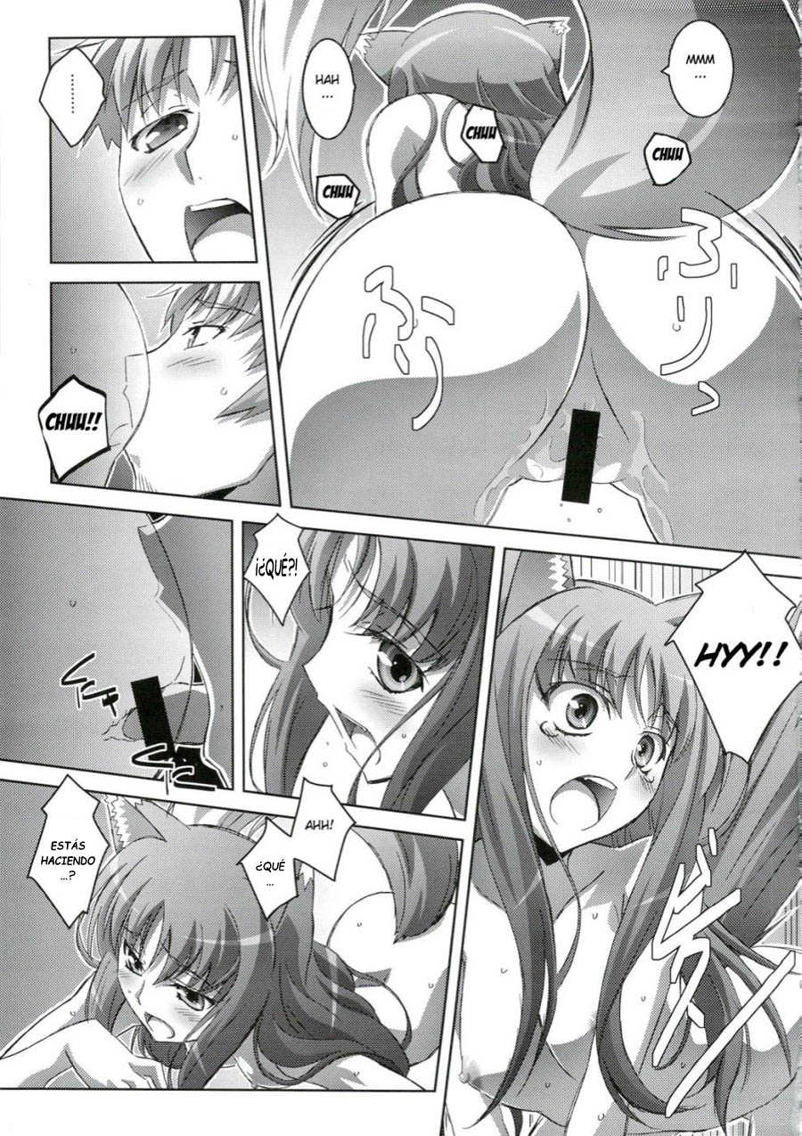 (C74) [Mahirutei (Izumi Mahiru)] Horon Hororon (Spice and Wolf) [Spanish] [Drako D. Dark] - Page 14