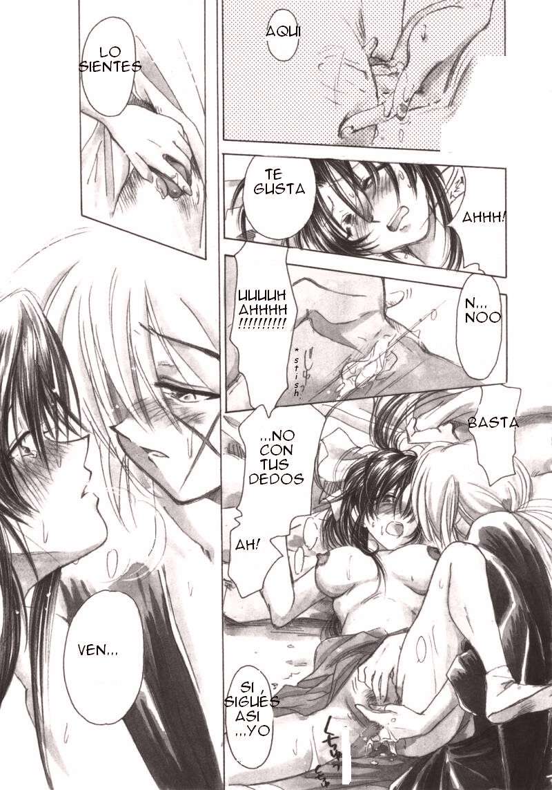 (C53) [Yamaguchirou (Yamaguchi Shinji)] Jinchuu (Rurouni Kenshin) [Spanish] [Drako D. Dark] - Page 15