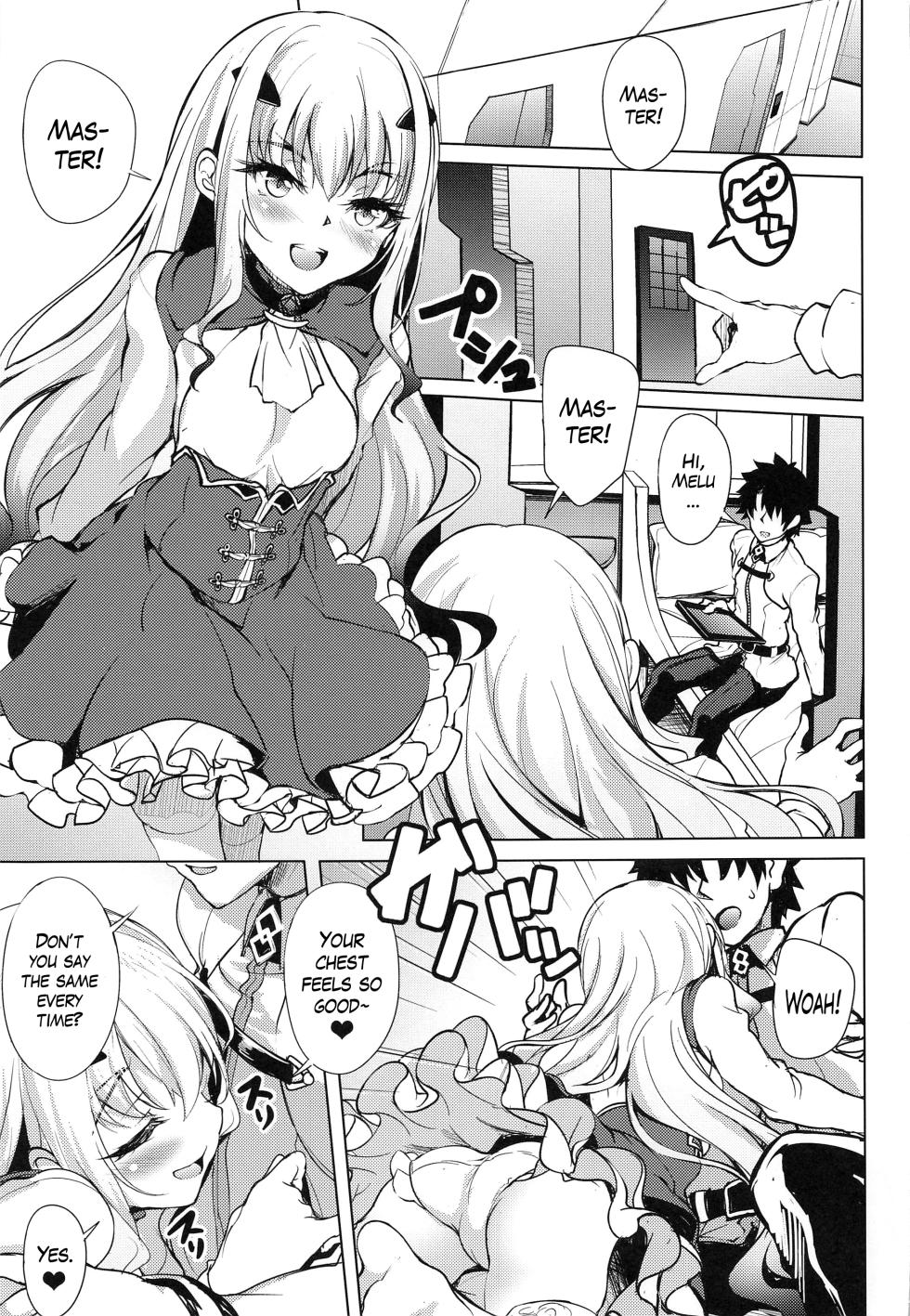 (C101) [Part K (Hitsujibane Shinobu)] Ichaicha Dragon Melusine | The lovey-dovey dragon Melusine (Fate/Grand Order) [English] [The Blavatsky project] - Page 4