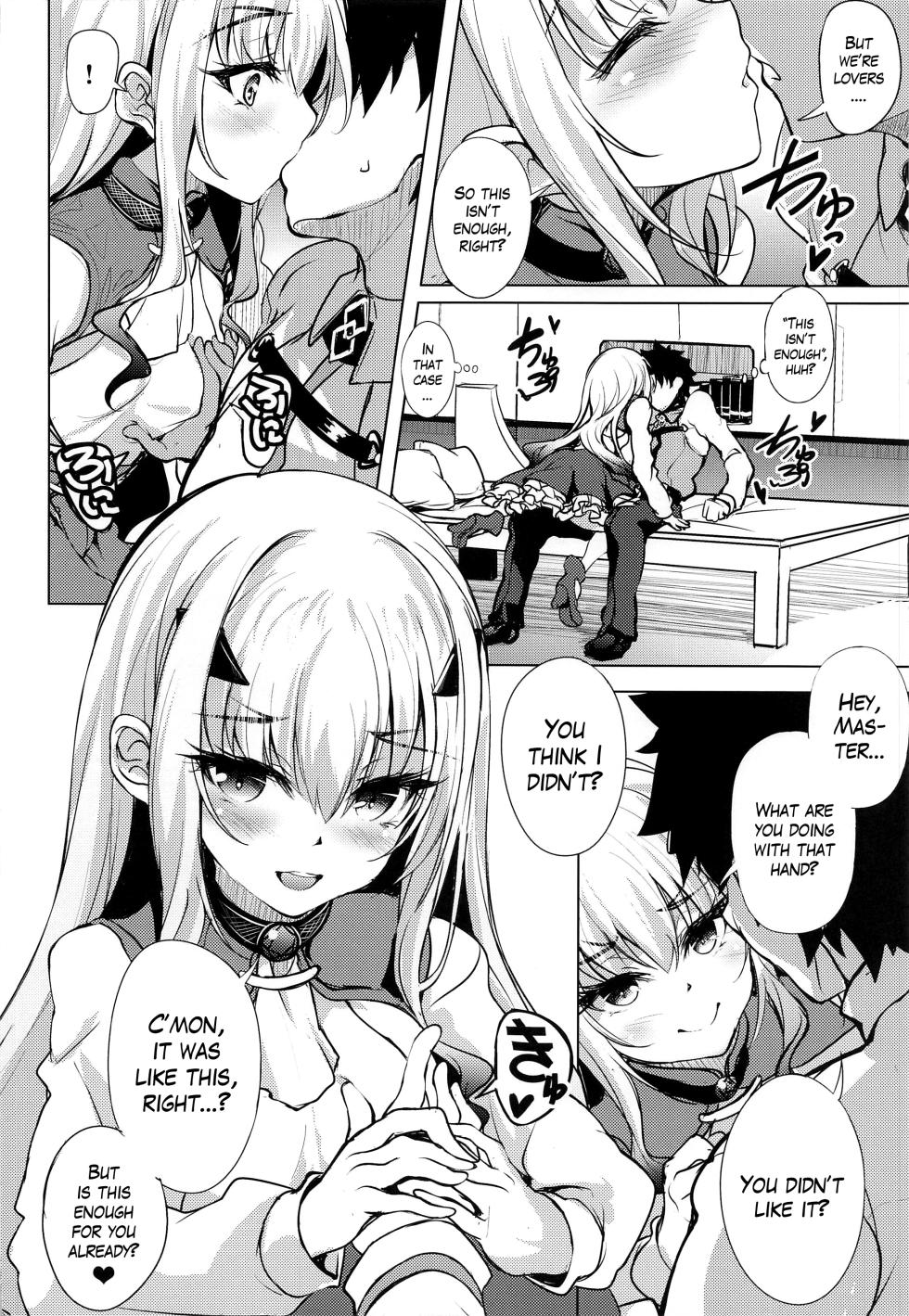 (C101) [Part K (Hitsujibane Shinobu)] Ichaicha Dragon Melusine | The lovey-dovey dragon Melusine (Fate/Grand Order) [English] [The Blavatsky project] - Page 5