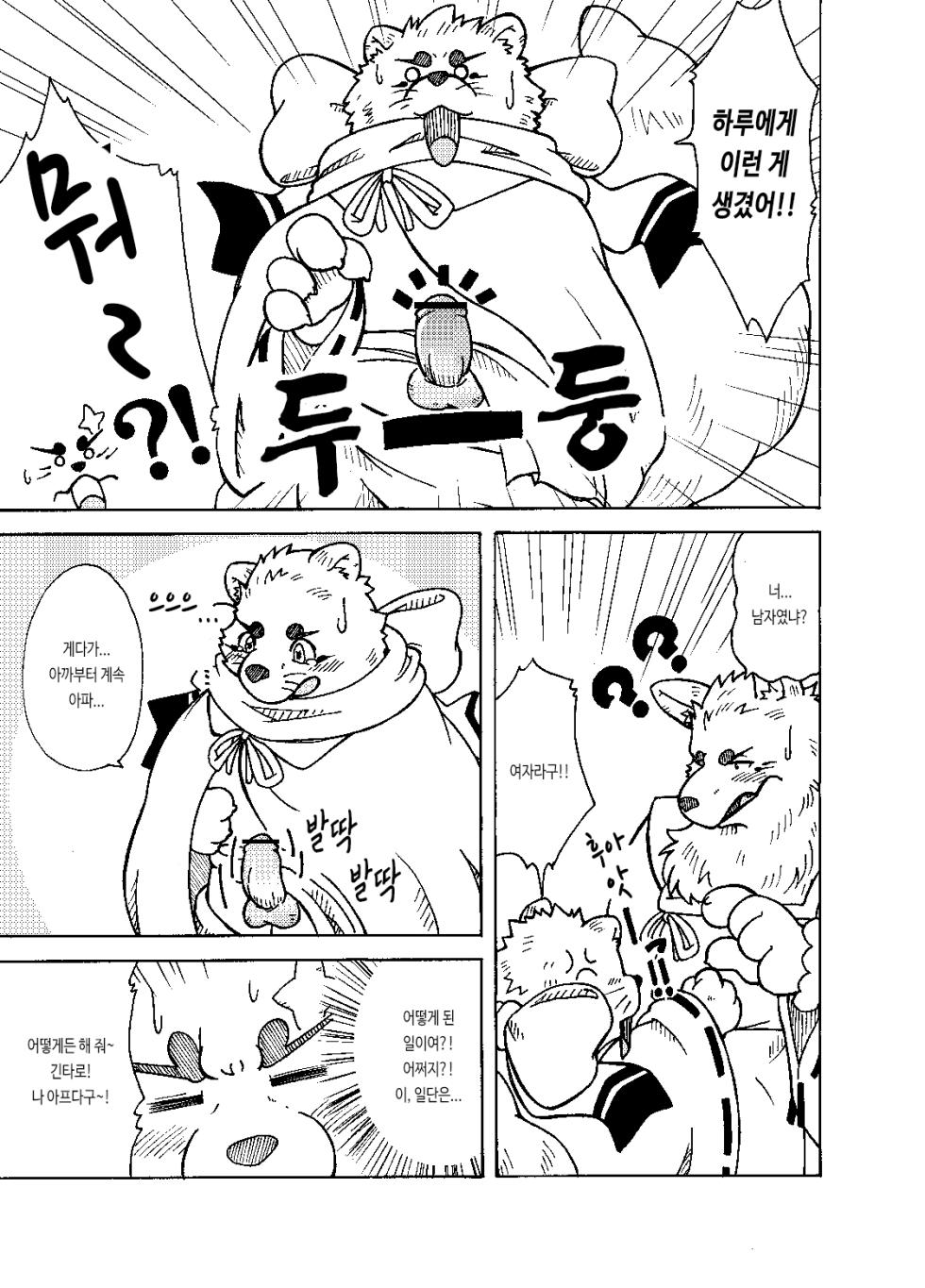 [Bear Tail (Chobi)] Shinshi 2 | 신의 사자 2 (Gingitsune) [Korean] [칼리] [Digital] - Page 21