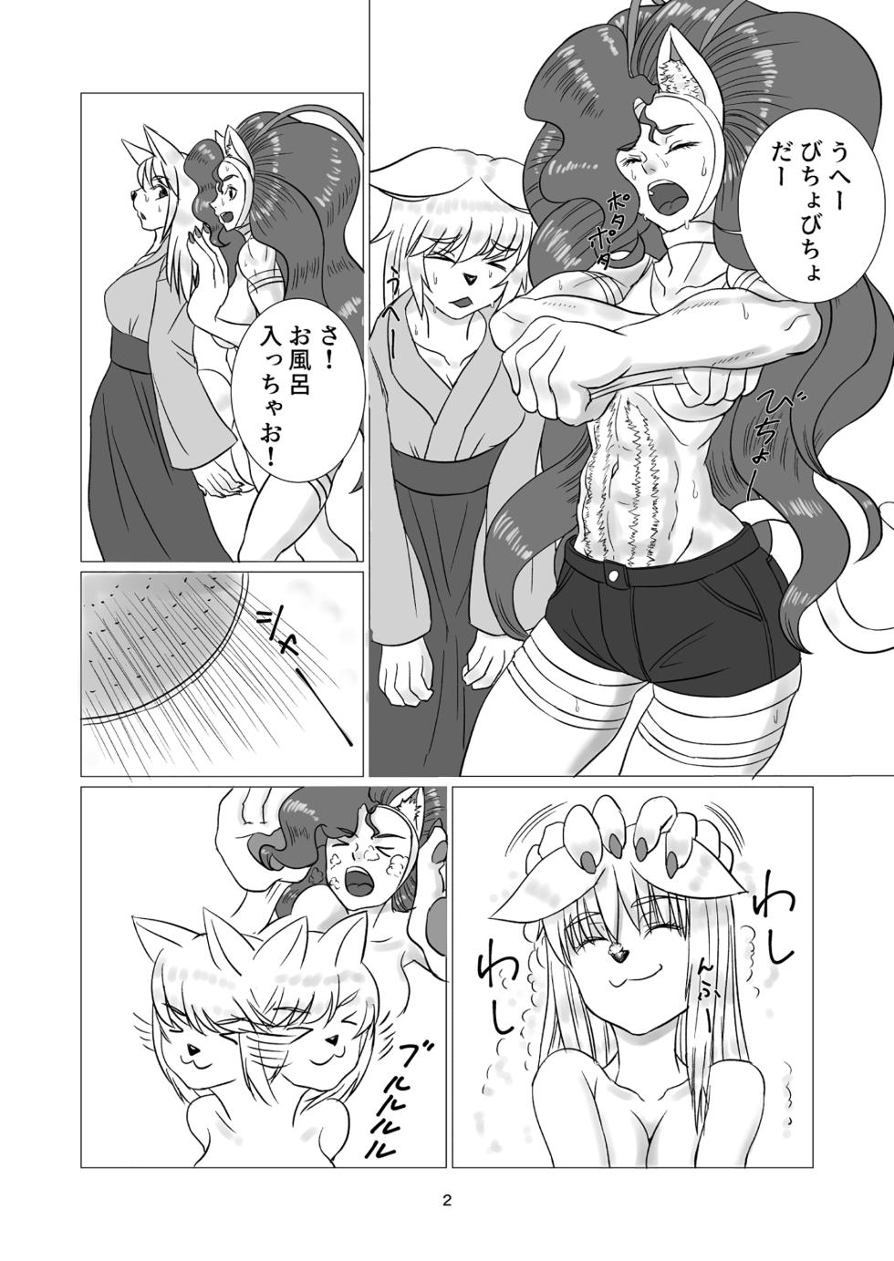 (C95) [Eraserhead (mono)] Wannyan Soudouki! (Darkstalkers) [Digital] - Page 3