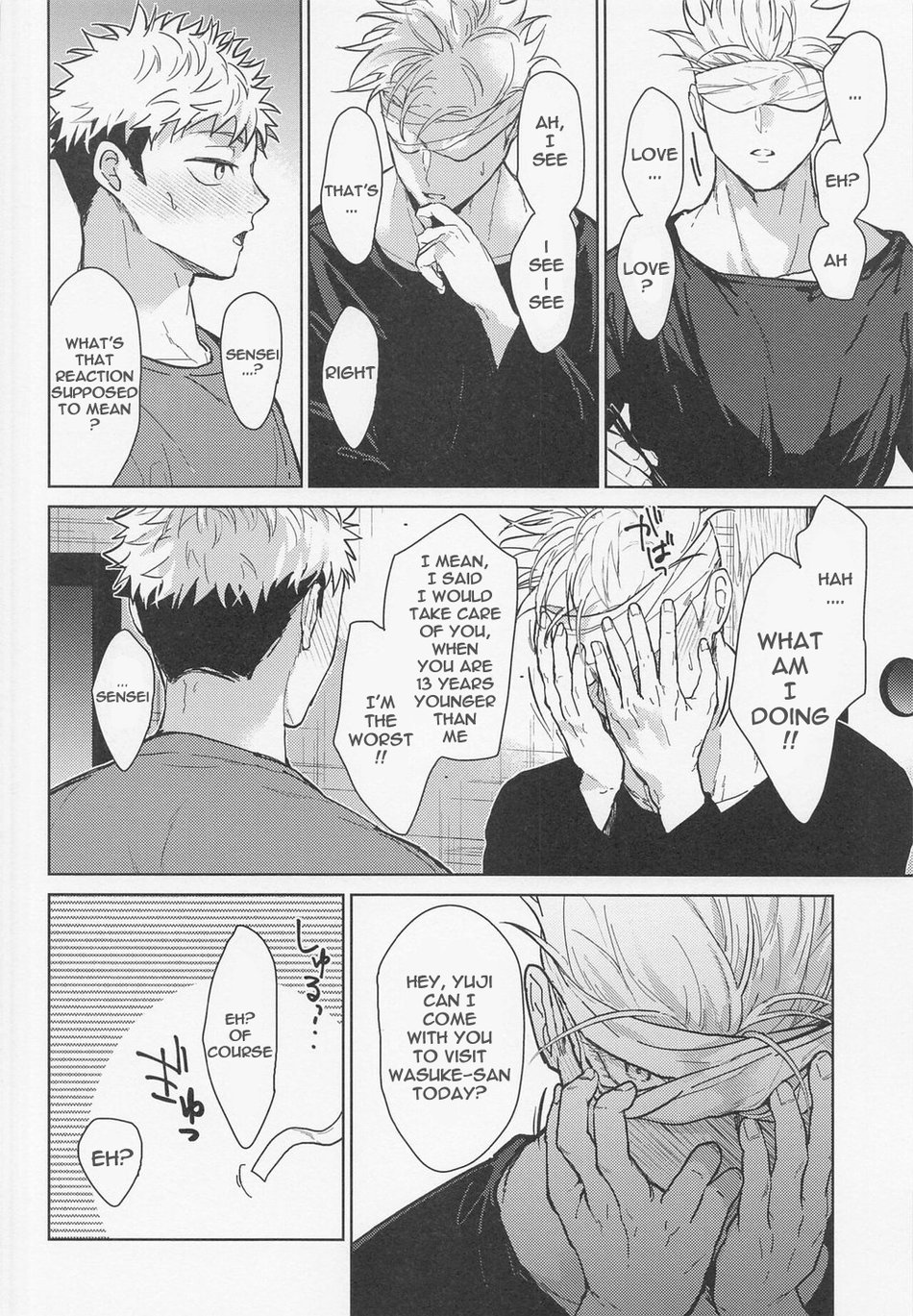[Diethelm (Mizuyuki)] Warui Hito (Jujutsu Kaisen) [English] [Honyakushumi] - Page 21
