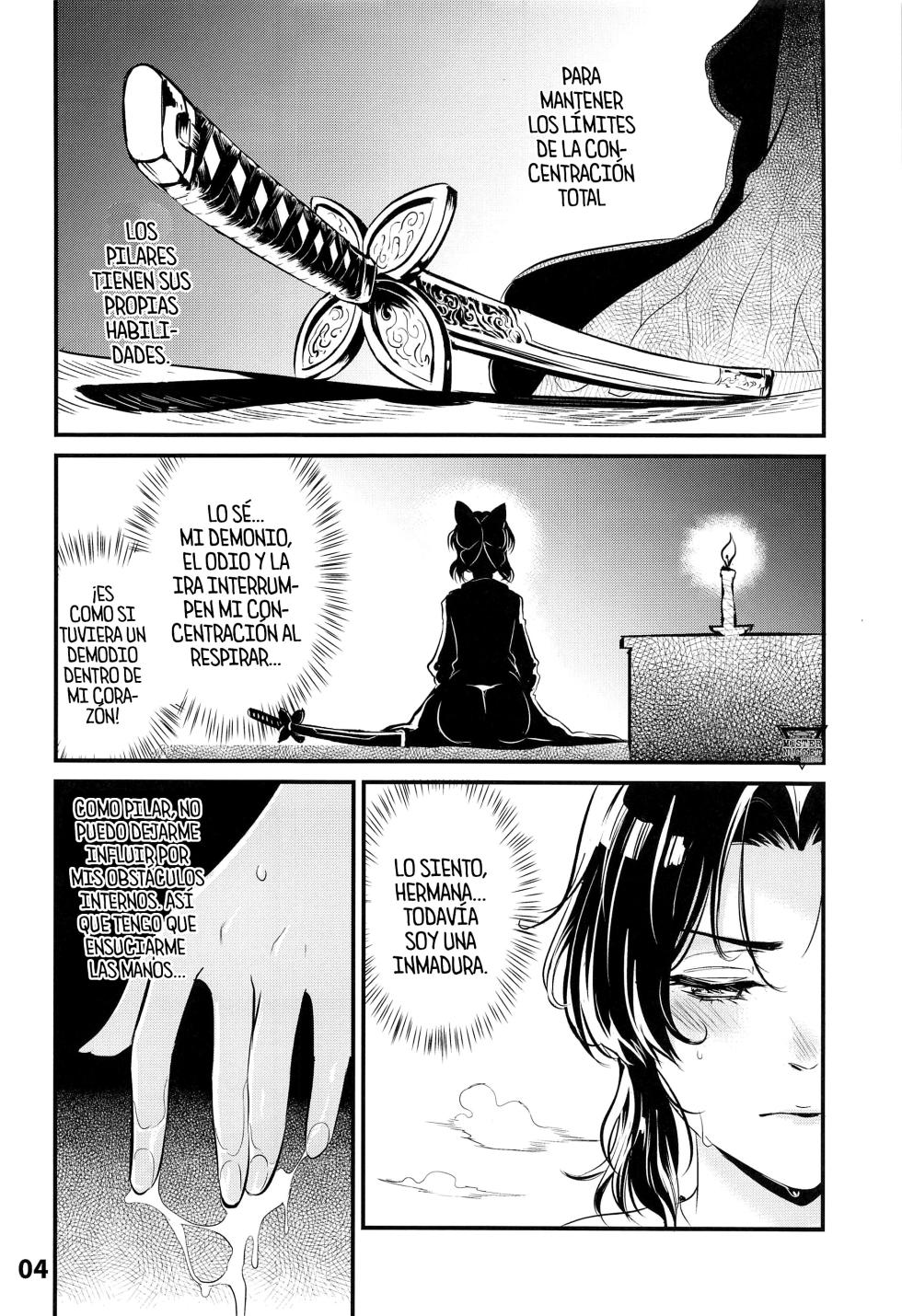 [Service Heaven (Yueyin)] GiyuShino Fujou Aigi (Kimetsu no Yaiba) [Spanish] [Mr. Nugget] - Page 5