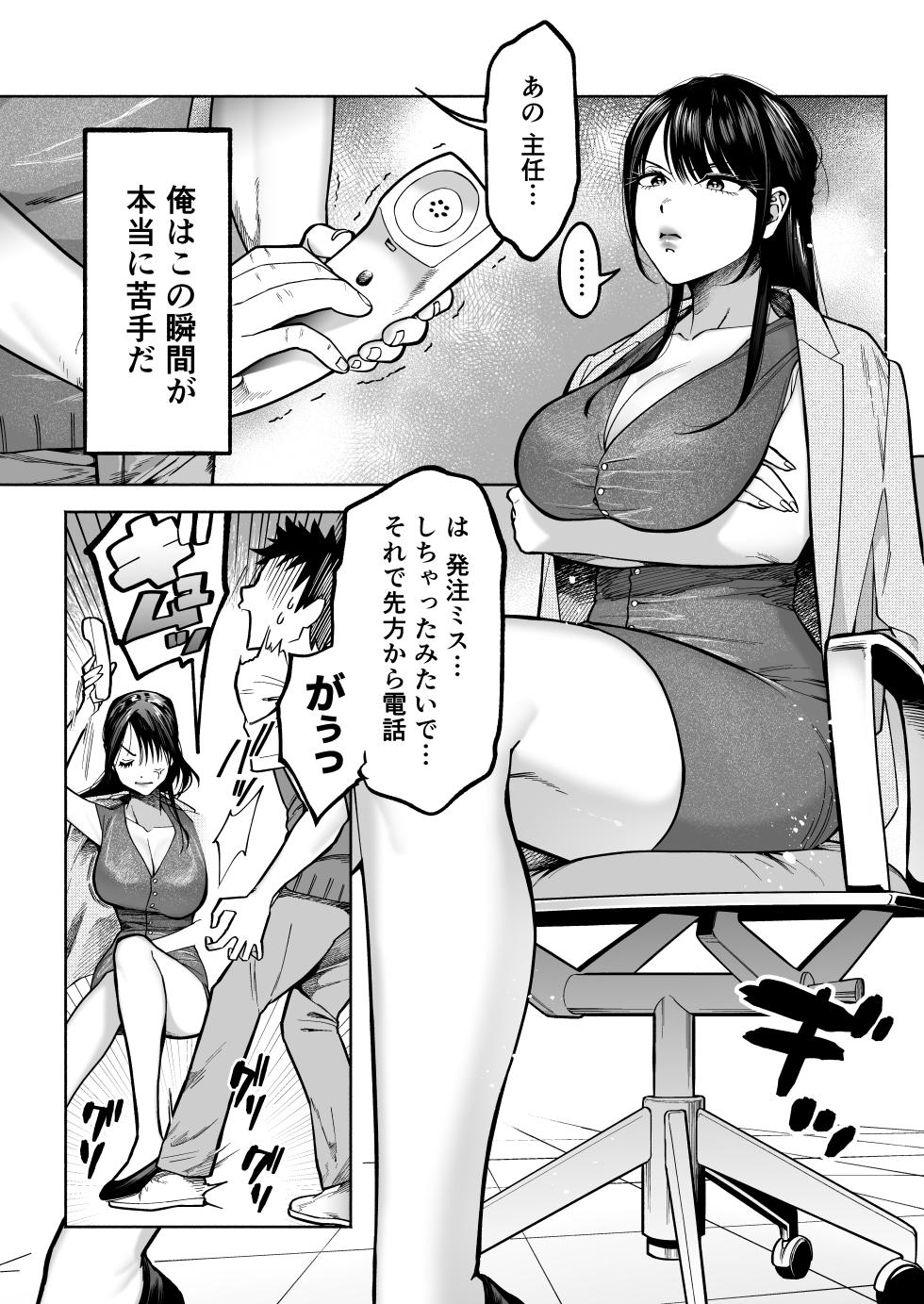 [Hamidashi Kanitama] Iratsu to Suru Pawahara Onna Joushi wo Ikari no Nikubou Seisai [Digital] - Page 2