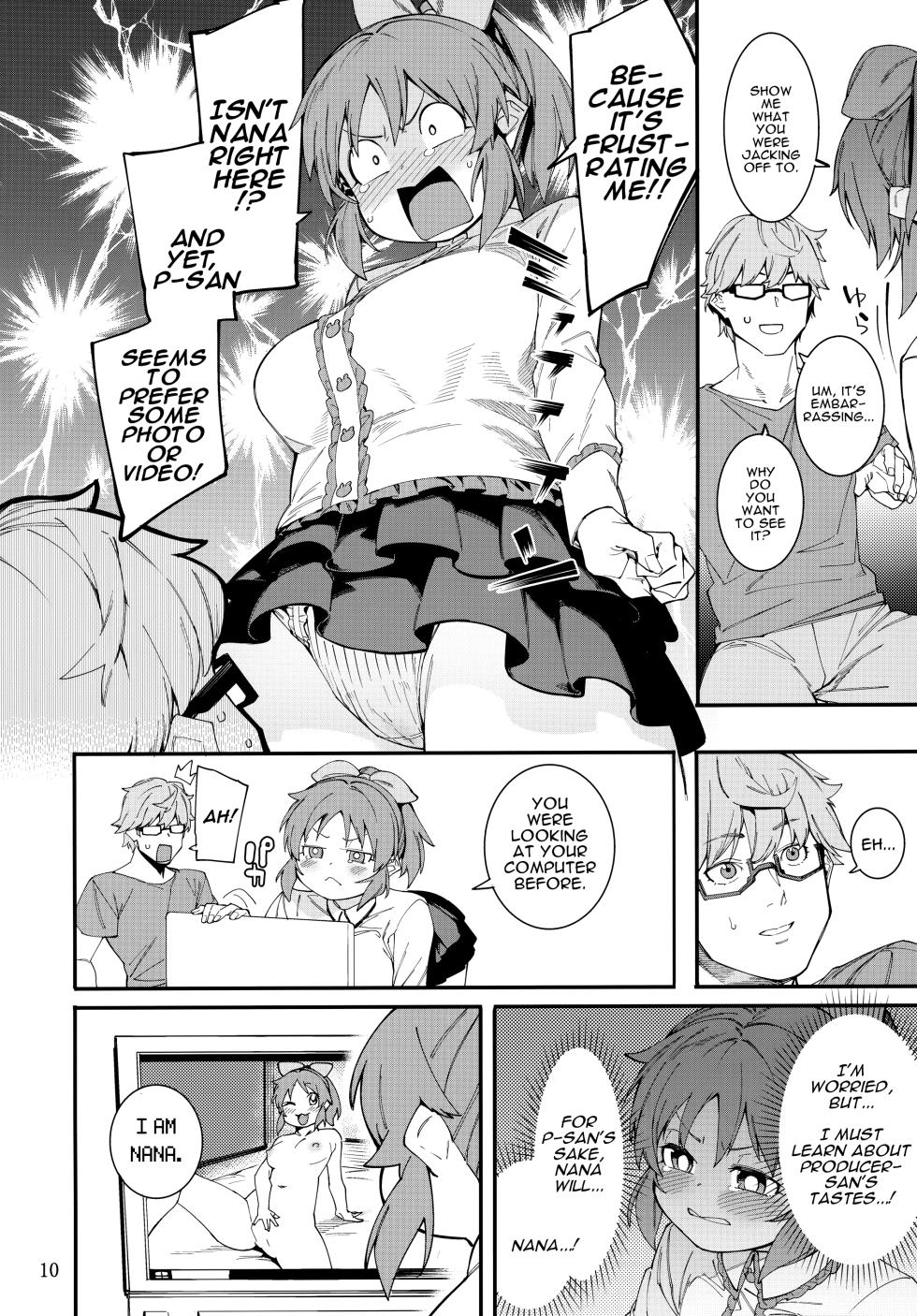 (C99) [DogStyle (Menea the Dog)] Tabegoro Bunny 2 (THE IDOLM@STER CINDERELLA GIRLS) [English] [Haj3] - Page 9
