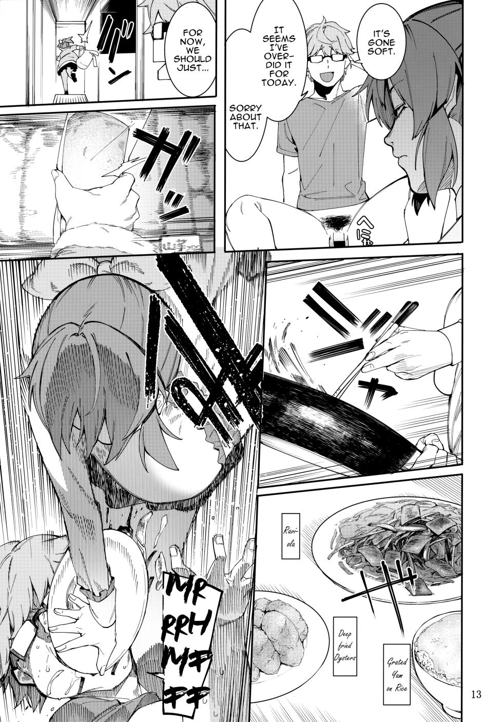 (C99) [DogStyle (Menea the Dog)] Tabegoro Bunny 2 (THE IDOLM@STER CINDERELLA GIRLS) [English] [Haj3] - Page 12