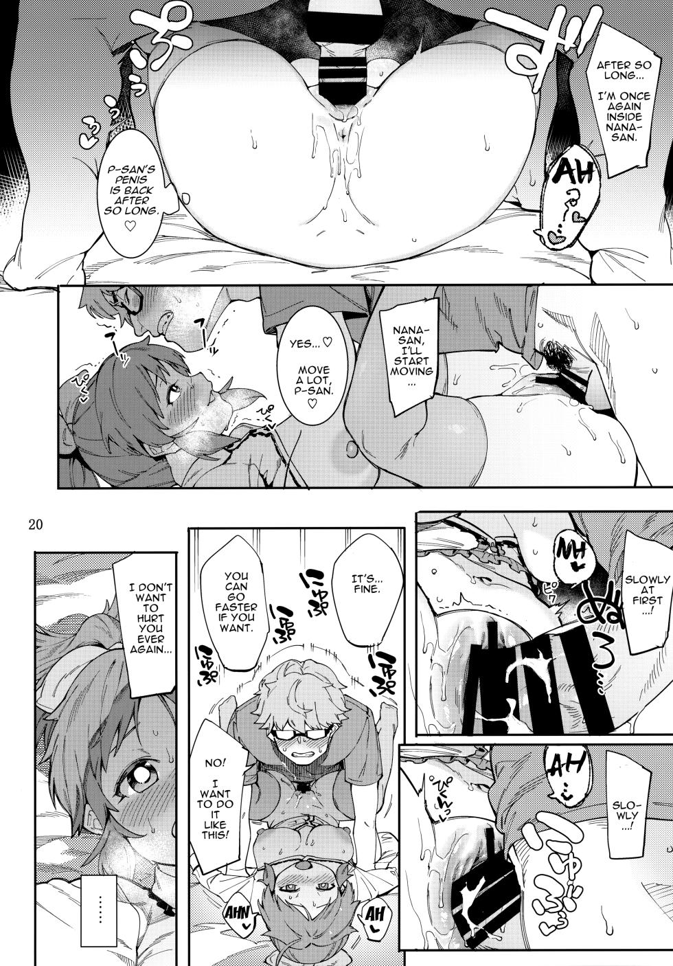 (C99) [DogStyle (Menea the Dog)] Tabegoro Bunny 2 (THE IDOLM@STER CINDERELLA GIRLS) [English] [Haj3] - Page 19