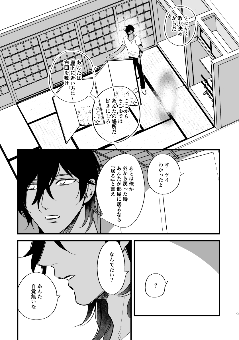 [k4 (Saitou)] Toumei Ningen (Touken Ranbu) [Digital] - Page 8