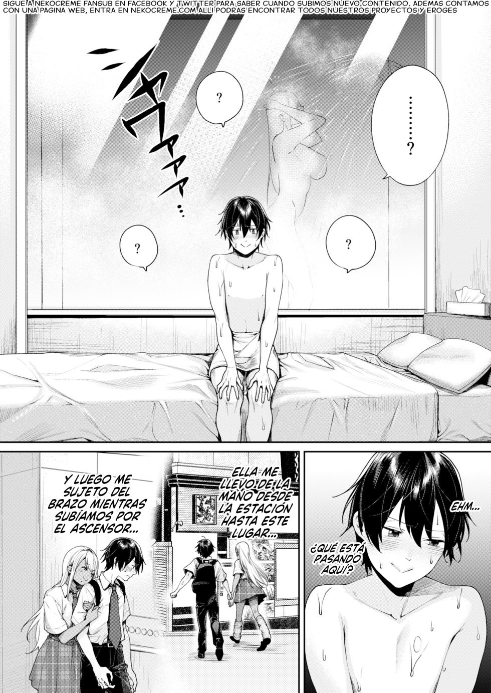 [Yakiniku Teikoku (MGMEE)] Kuro Gal Kanojo ga Dekita Riyuu | La Razón del Porqué Fui Capaz de Tener una Novia Gal Morena [Spanish] [NekoCreme] [Digital] - Page 9