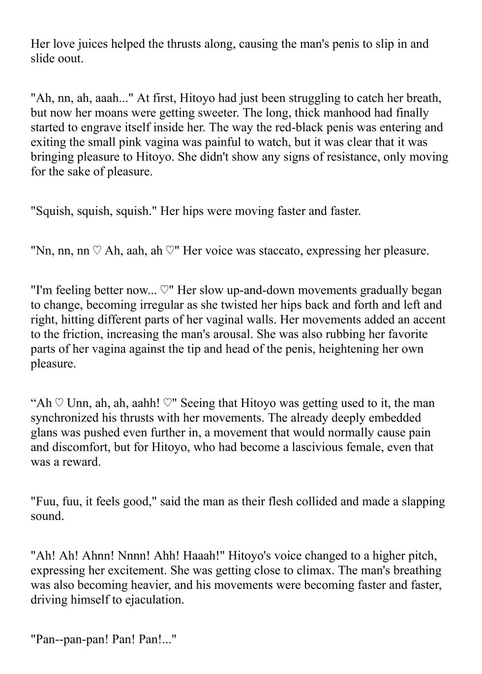 [Pony Farm (Bonnie)] Hitoyo-chan no Junan Short Story 3 [English] - Page 38