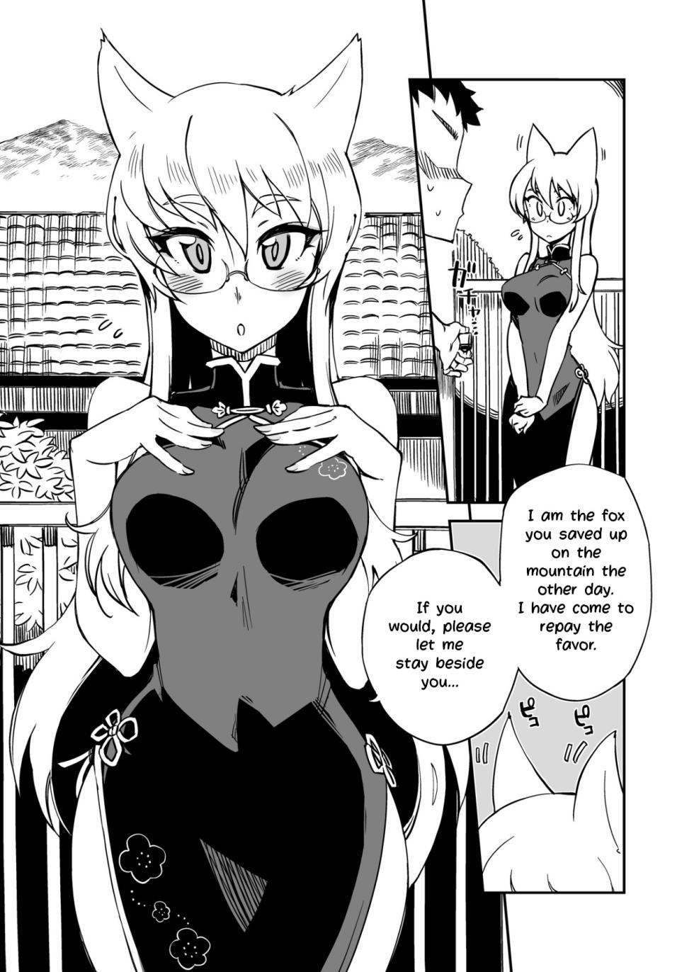 [WiNDY WiNG (Kusanagi Tonbo)] Gyutto Ippai Ongaeshi Shite Kureru Shiroi Kitsune o Tasukemashita ka? | Have You Saved a White Fox Who will Repay You for Your Kindness? [English] [LoeQuality Translations] [Digital] - Page 5