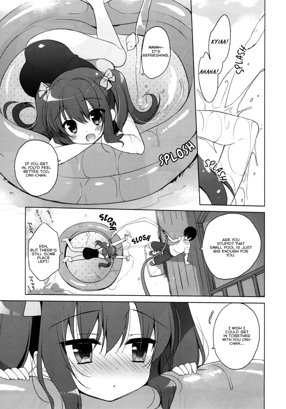 (C88) [23.4do (Ichiri)] Imouto to Natsuyasumi | Summer holidays with my little sister [English] [Vodsky] - Page 5