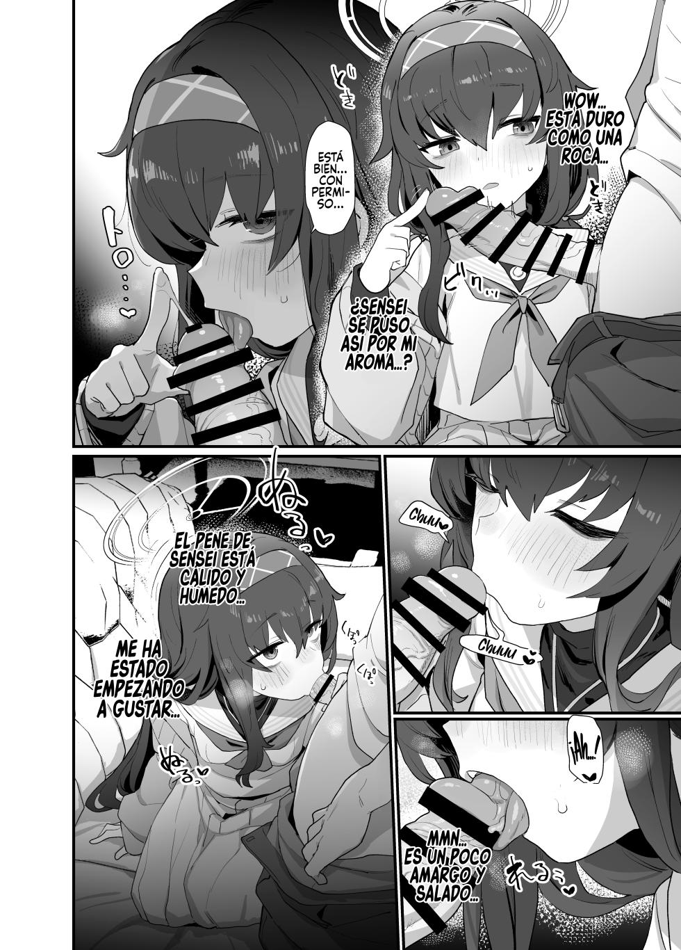 [Ballistic onahole (Б)] Koshokan Wishlist (Blue Archive) [Spanish] [Rakuen Translations] [Digital] - Page 8