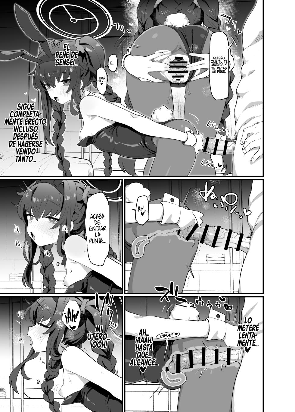 [Ballistic onahole (Б)] Koshokan Wishlist (Blue Archive) [Spanish] [Rakuen Translations] [Digital] - Page 27