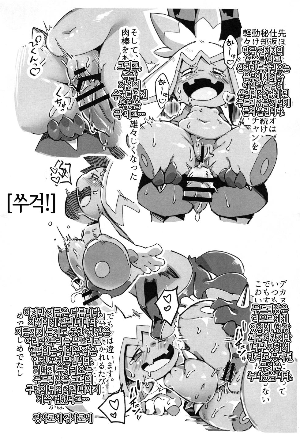 (Shinshun Kemoket 9) [[Mayoineko (Various)] Nyaoha DE Tatta! (Pokémon) [Korean] [LWND] - Page 20