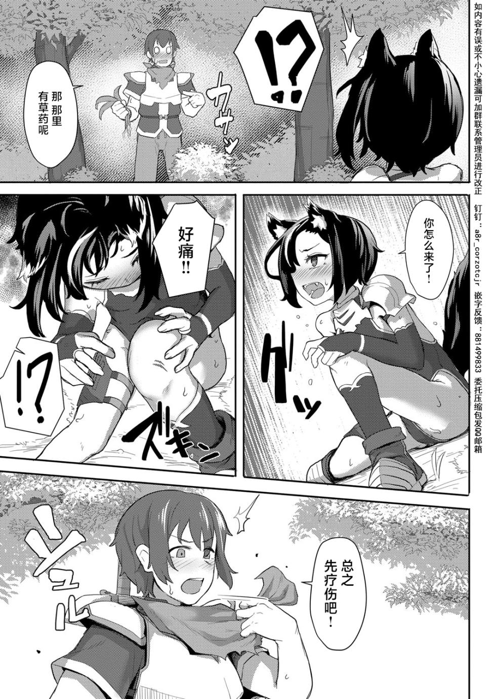 [Golden] Ookami Shoujo wa Sunao ni Narenai (COMIC Kaien VOL.01) [Chinese] [逃亡者×真不可视汉化组] [Digital] - Page 9