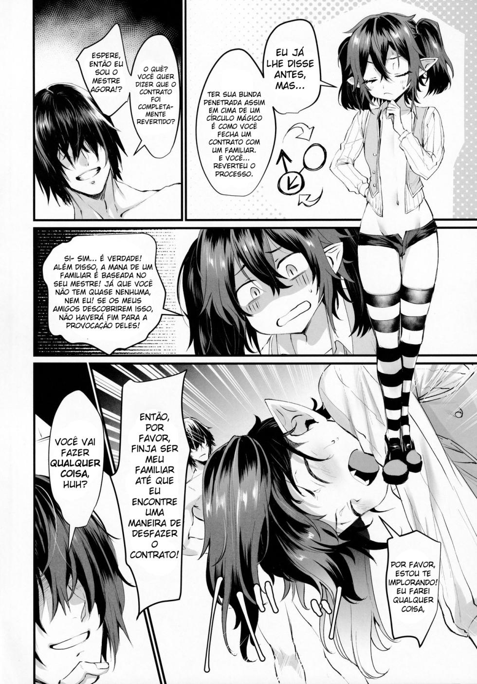 (CCOsaka120) [Kuzuya (Riko)] Ore to Keiyaku Shimasen ka [Portuguese - Br] - Page 9
