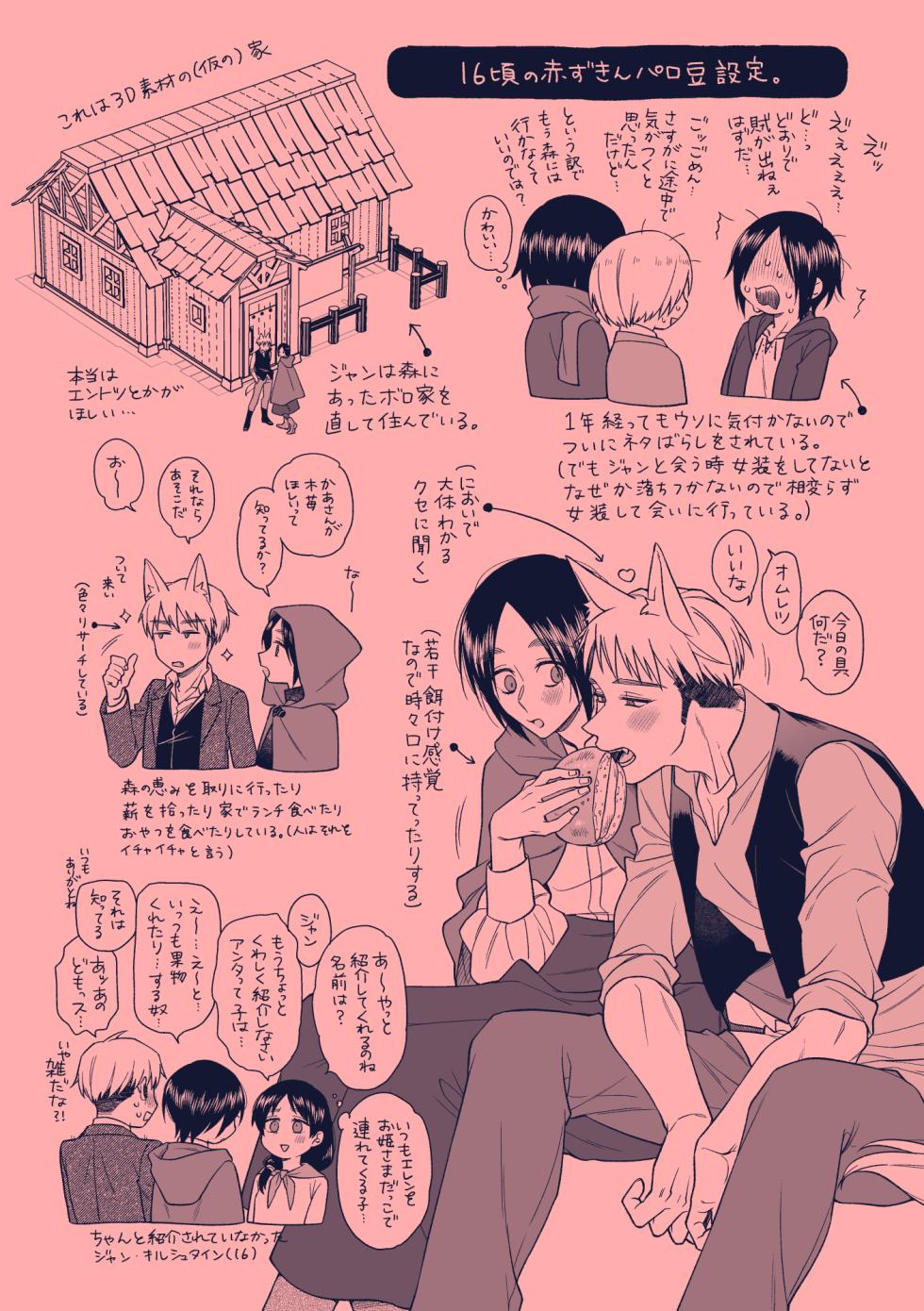 [SUSHIYA. (Sushido Ayumu.)] MY SWEET LITTLE RED -side ♥ story- (Shingeki no Kyojin) [Digital] - Page 2