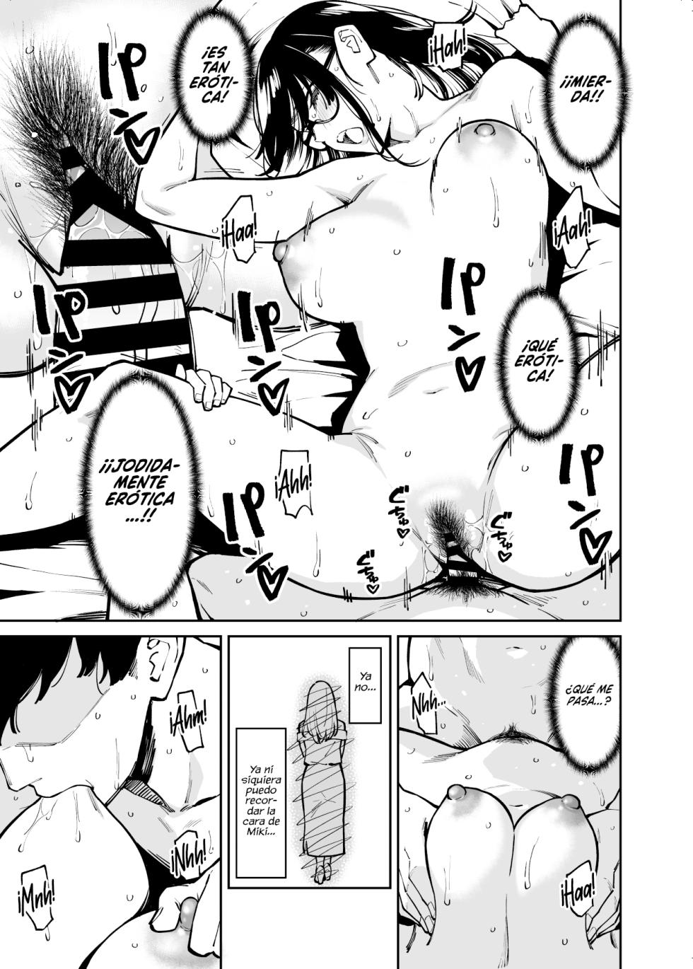 [Uchuusen Shoujigou (Shouji Nigou)] Otonari no Darashina Onee-san ni Nagusamerareru Hanashi | La Historia de como fui Consolado por la Onee-san Descuidada que Vive al lado [Spanish] [NekoCreme] - Page 38