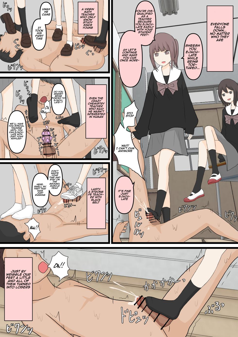 [Kaoinshou Zero] School-Wide Boy Foot Slaves Project | Zenkou Danshi Ashi Dorei Keikaku [English] [Aishi21] - Page 26