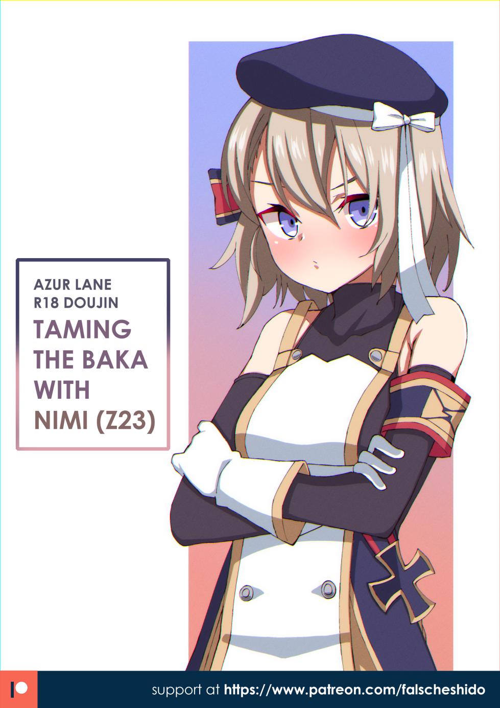 Nekokyun (falsche.shido) ニーミと一緒に馬鹿な手なずけよう | Taming the Baka with Nimi (Z23) (Azur Lane) [English] - Page 1