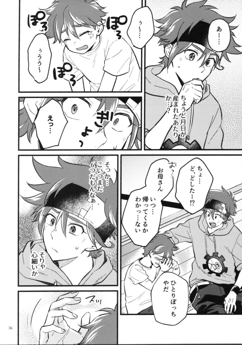 (OPEN THE GATE! 7) [Double I (sozei 15mei)] KYAN×KYAN (SK8 The Infinity) - Page 38