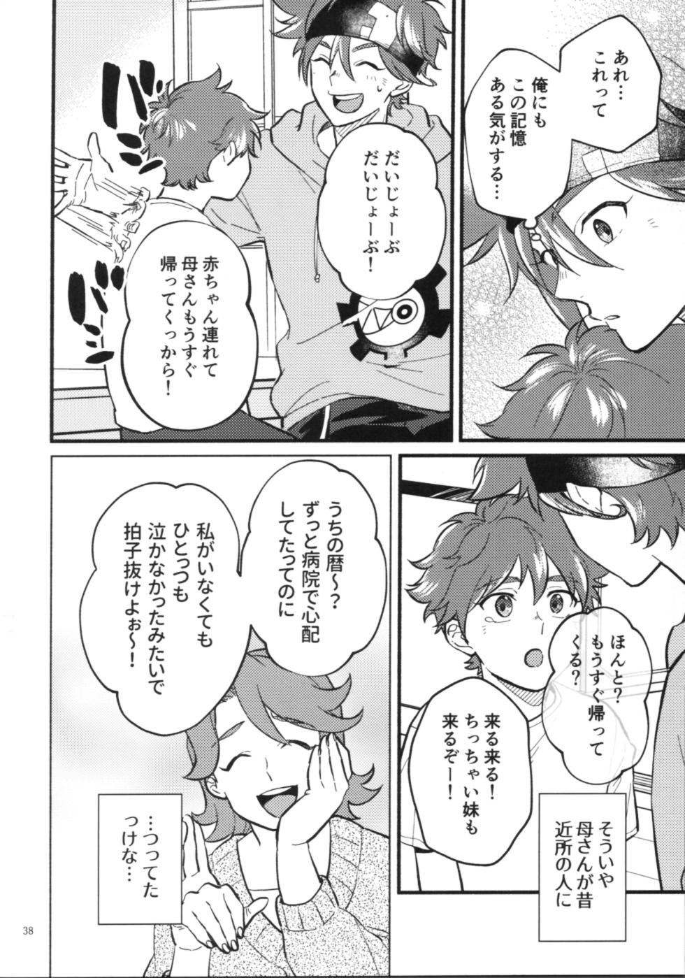 (OPEN THE GATE! 7) [Double I (sozei 15mei)] KYAN×KYAN (SK8 The Infinity) - Page 40
