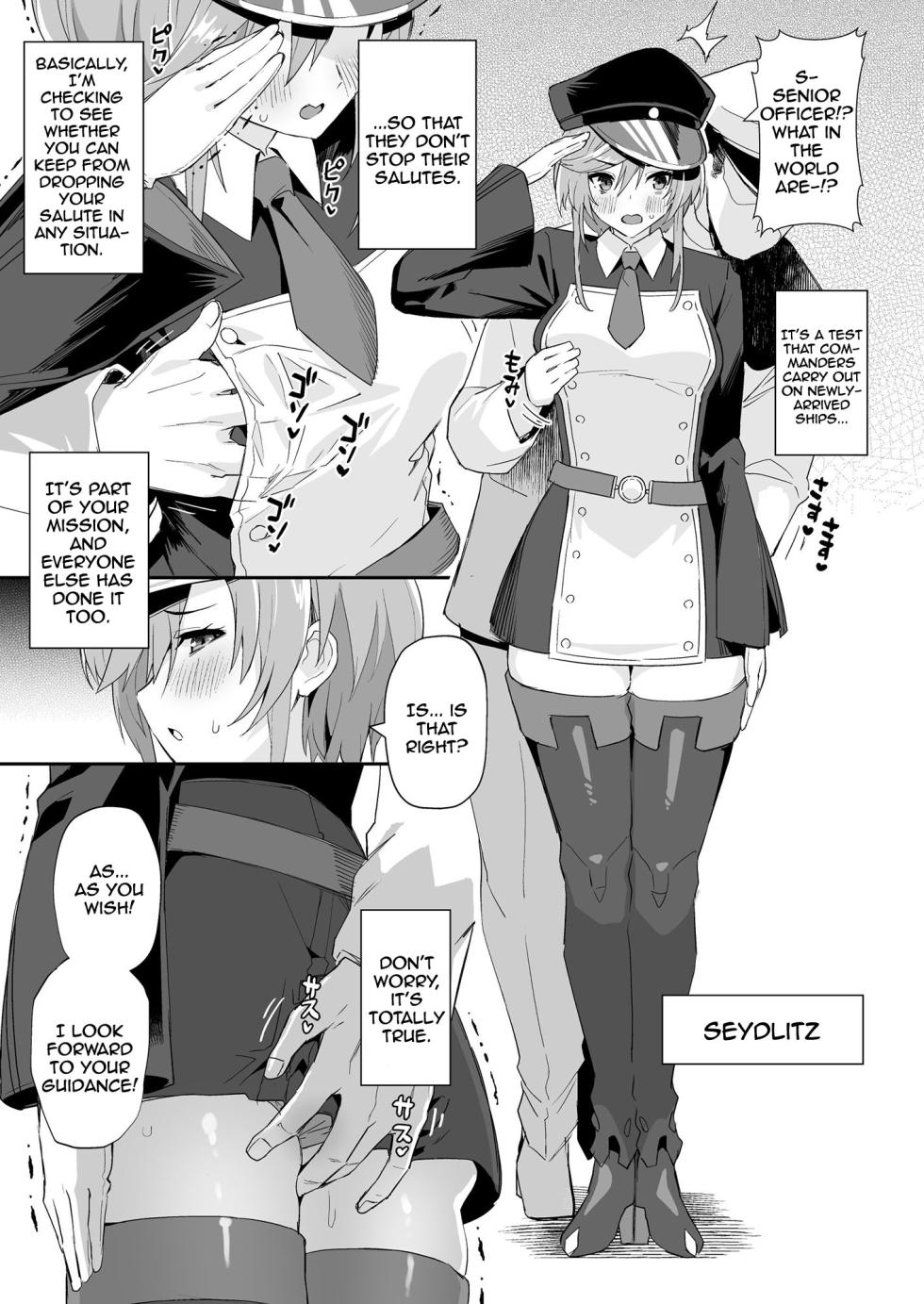[Batsu Jirushi (Batsu)] AzuLan Shikoshiko Bokou Seikatsu 3 | AzuLan Shipgirl Sexlife 3 (Azur Lane) [English] {Doujins.com} [Digital] - Page 2