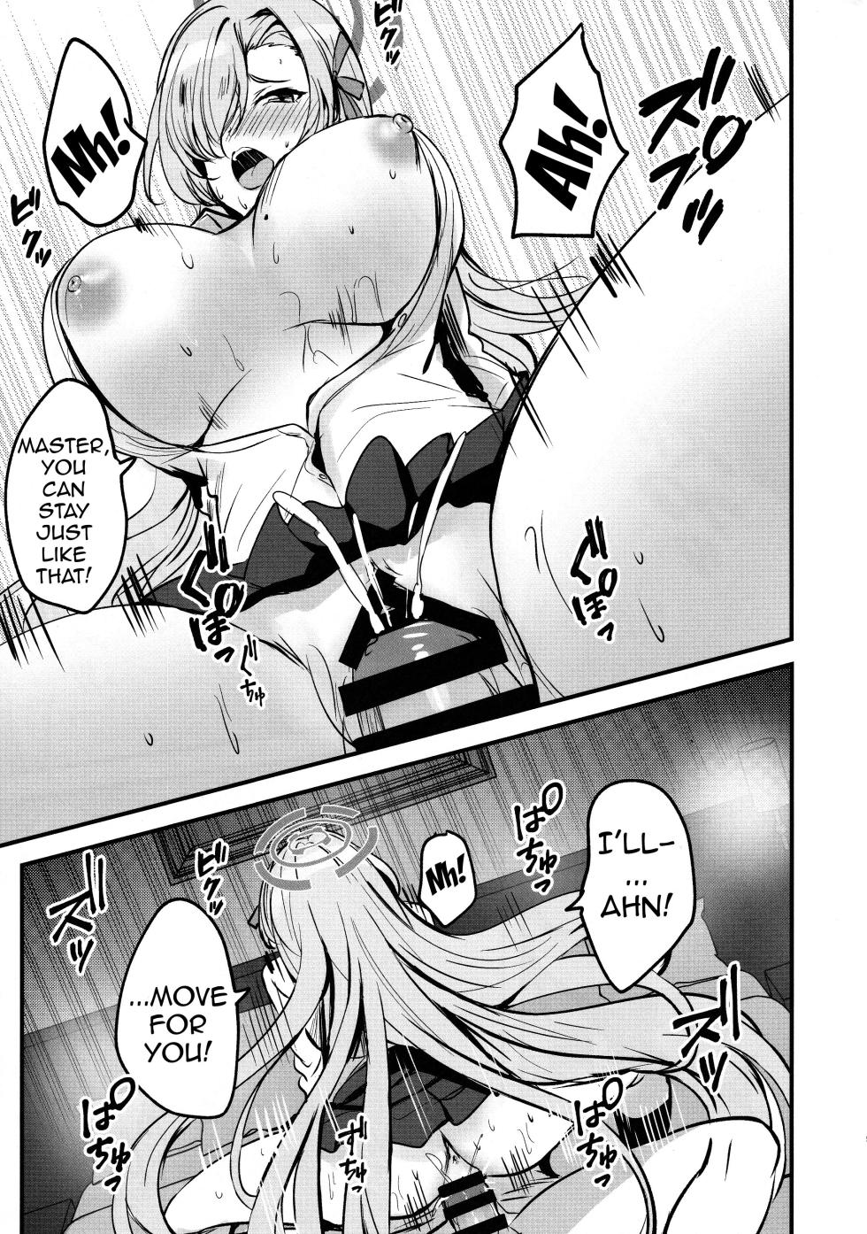 (C101) [SOTIKOTI (soramoti)] Asuna no Seifuku Houshi | Asuna's Uniform Service (Blue Archive) [English] {Doujins.com} - Page 8