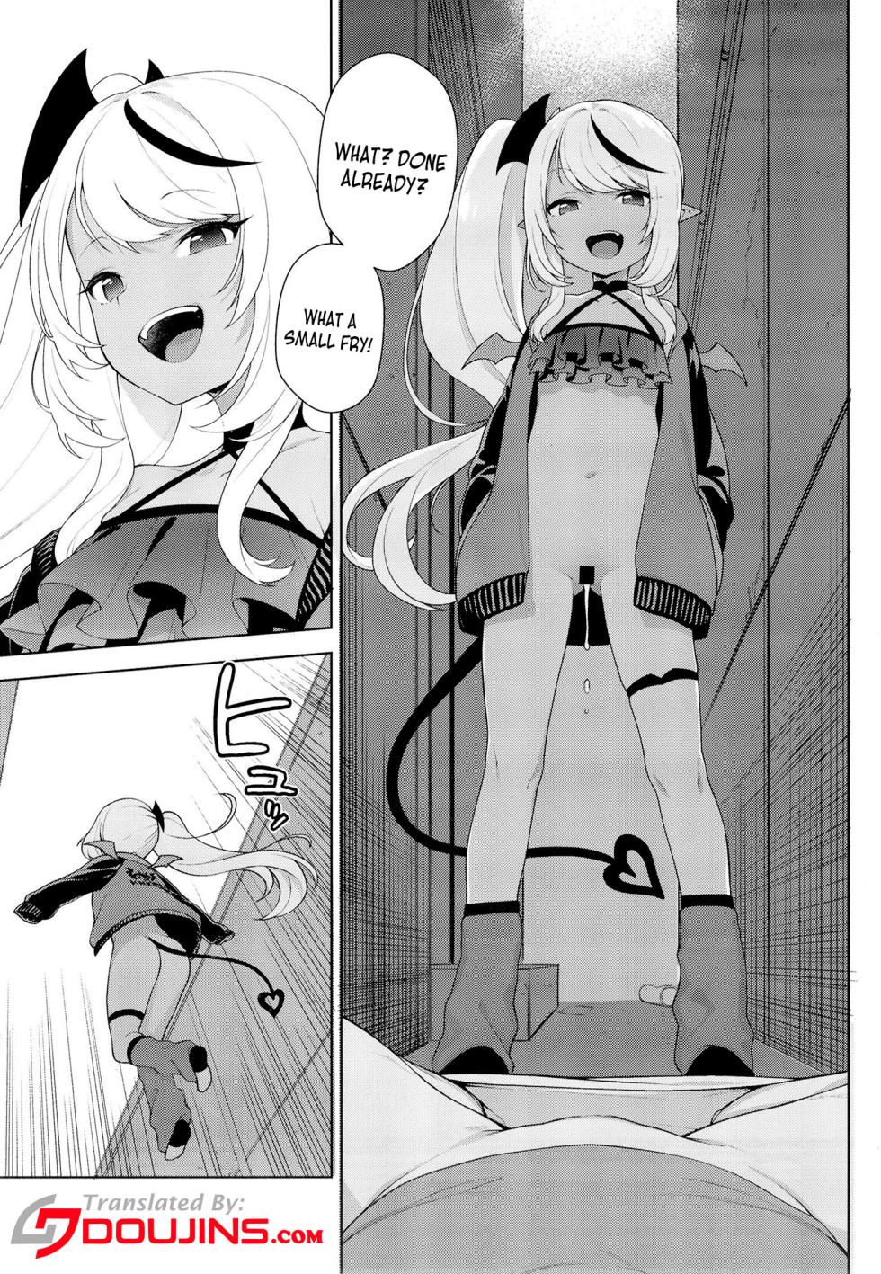 [Kaniya (Kanyapyi)] Chibi Succu Shiko Life 2 Nioi de Ecchi na Kibun ni Sasechau Succubus Hen | Chibi Succu Stroke Life 2 - A Succubus Who Can Get Lewd Simply From Smell Edition [English] {Doujins.com} [Digital] - Page 2