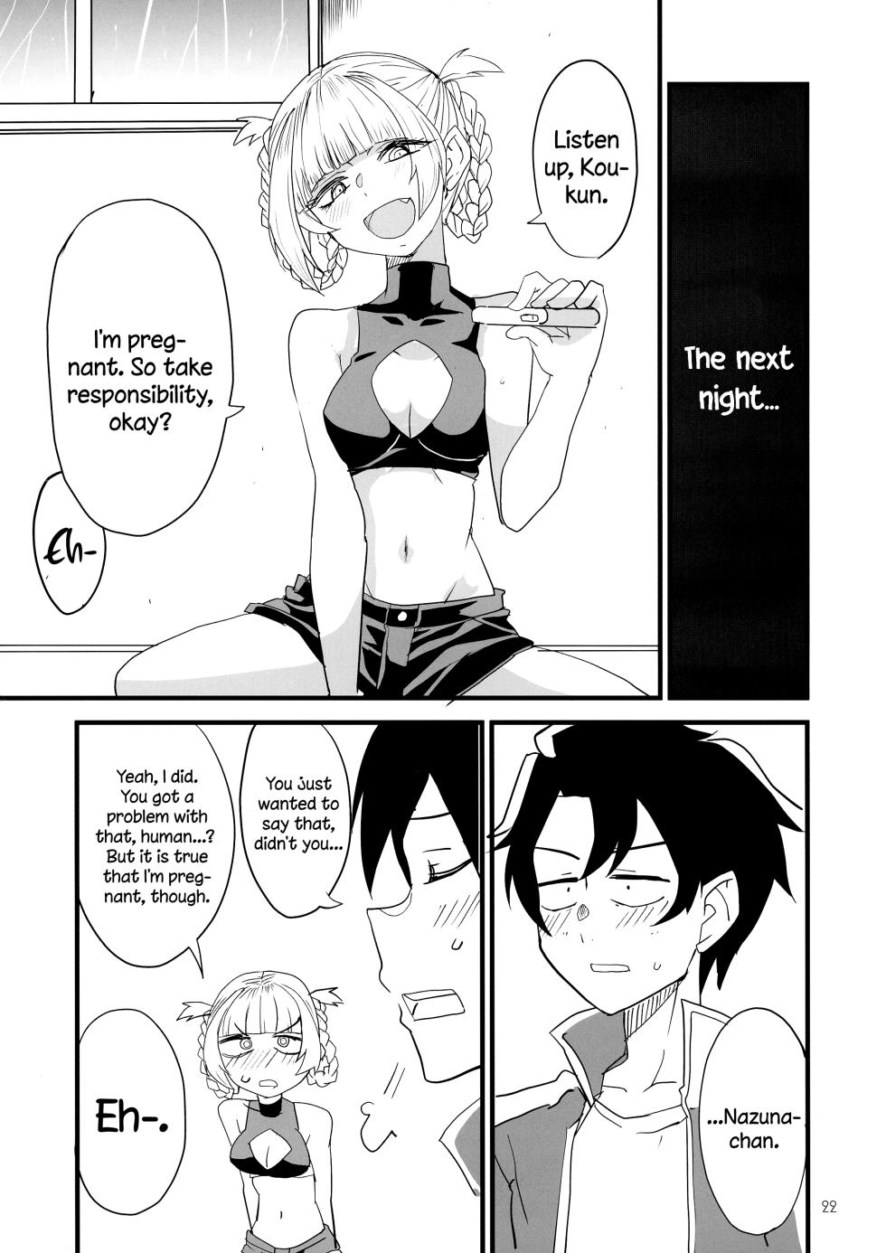 [BlueMage (Aoi Manabu)] Soineya no Uta | Call of the Snooze Shop (Yofukashi no Uta) [English] {Doujins.com} - Page 22