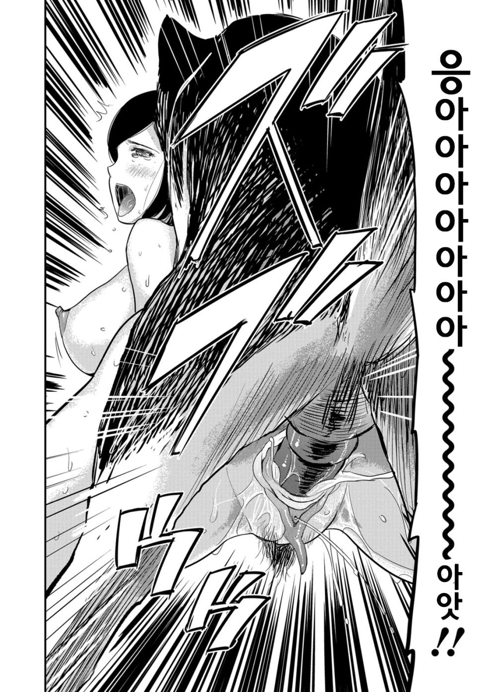 [Yamada Tahichi] Tsuma ga Inu ni Kawaru Toki -The Change of Human Being- | 아내가 암캐로 바뀔 때 (Kemono DIRECT 5) [Korean] [Decensored] [Digital] - Page 14
