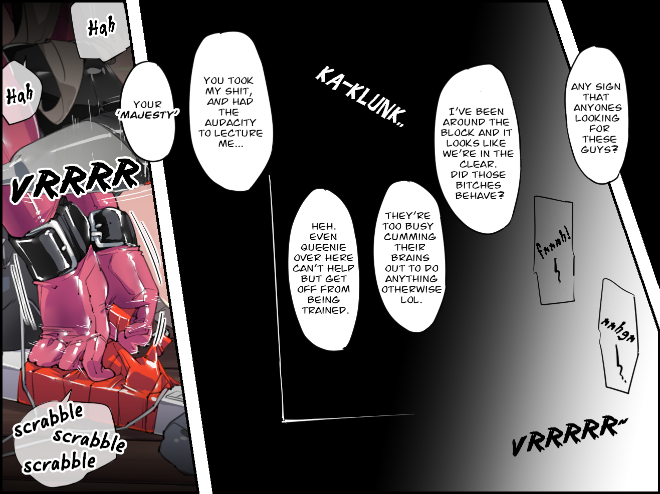 [ura_macoto] Pawning the Queen (SM Meeting, Mistress role reversal, Electric massager torture) [English] - Page 12