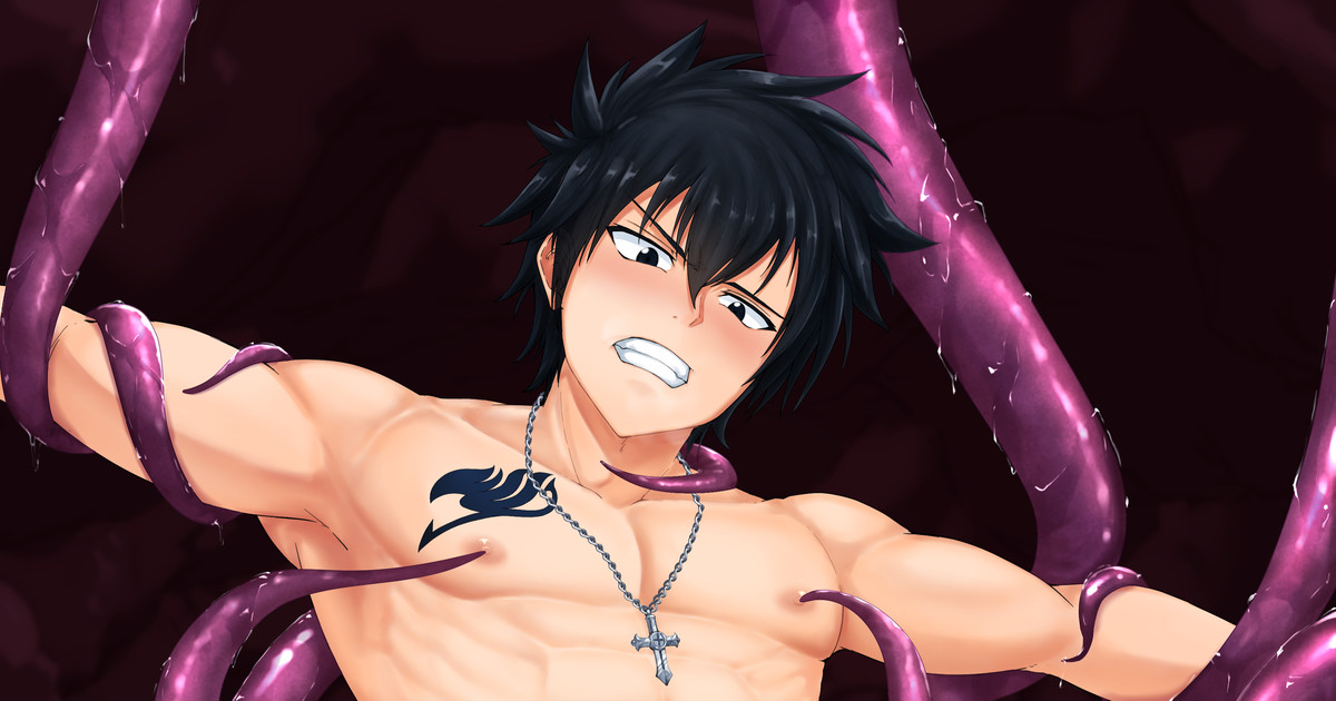 [メパタ] 氷の造形魔導士の触手姦 - Page 1