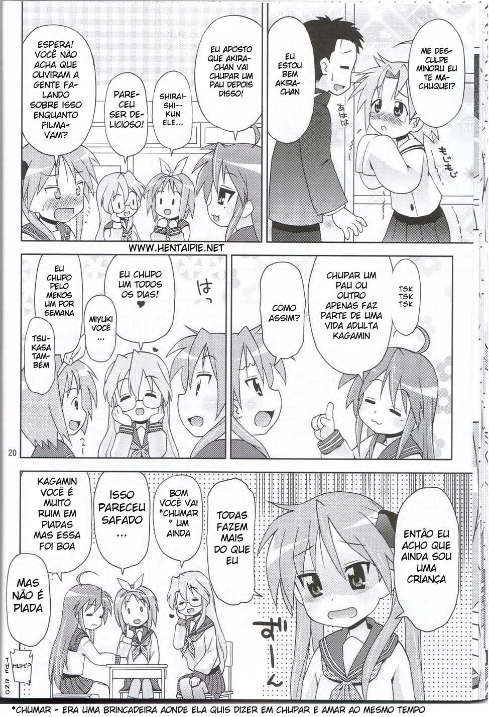 (C72) [Sukoburumer's (elf.k)] Ike! Ike! Bokura no Miyuki-san!! (Akuma no Lucky Lucky Monster) (Lucky Star) [Portuguese-BR] [HentaiPie] - Page 17