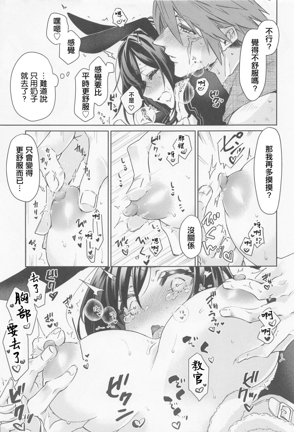 (CC東京148) [限りなく愛。 (蒼井)] 愛弟子がコリニィに着替えたら (モンスターハンター)[中国翻译] - Page 10