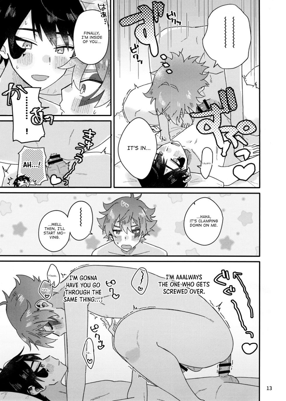 [SOYK(Shiota)] 2-kai-me hon (Disney:Twisted Wonderland) [English] - Page 13