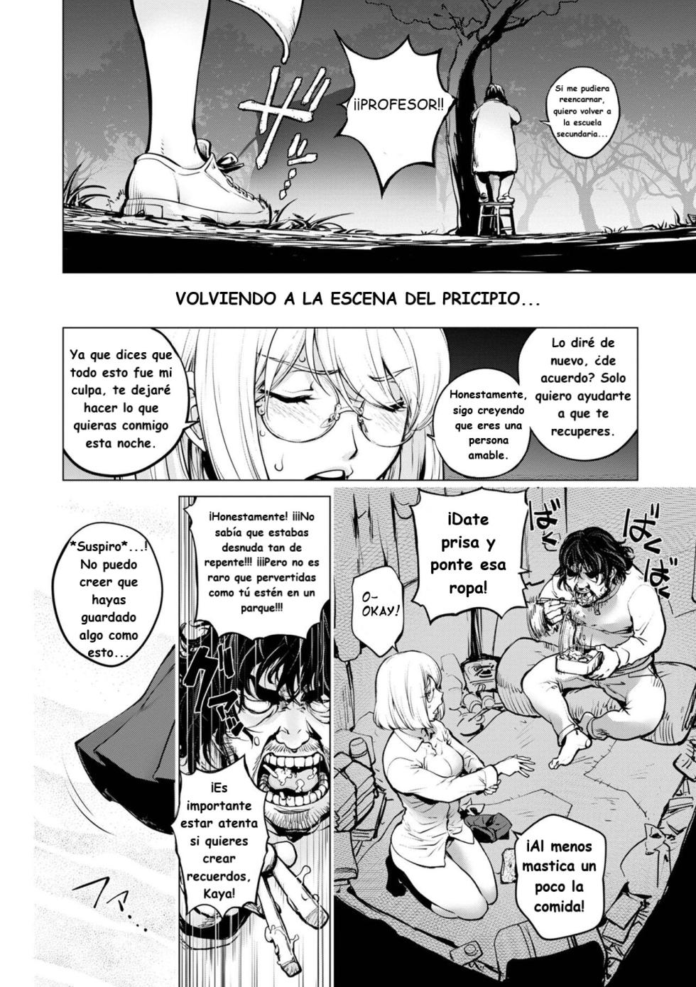 [Kon-Kit] Kaya-nee to Homeless Sensei ~Zenpen~ | Kaya-nee and the Homeless Sensei - Part 1 [Spanish] - Page 10