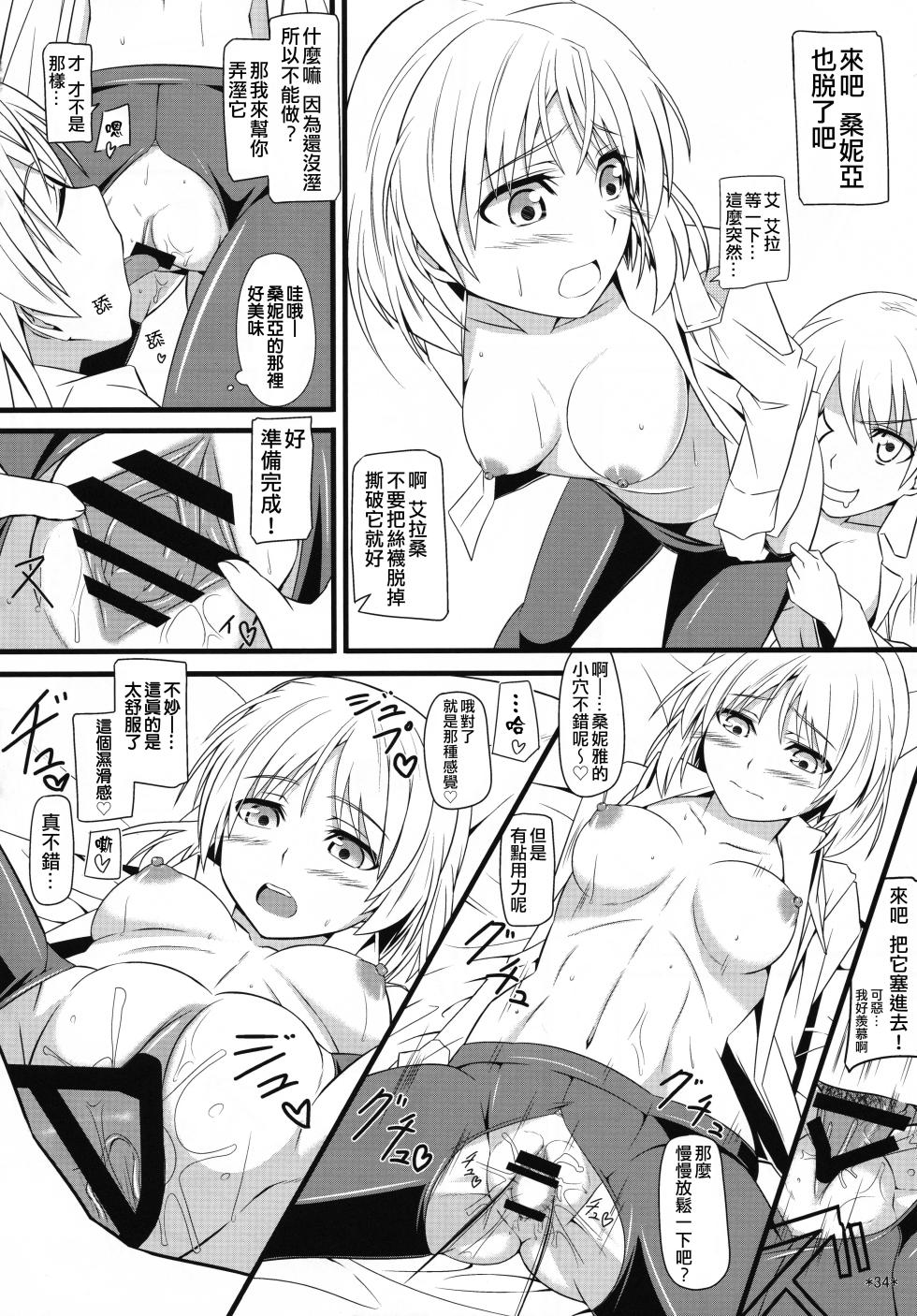 (C90) [Monmo Bokujou (Uron Rei)] KARLSLAND ABSORB (Strike Witches) [Chinese] [個人翻譯] - Page 35