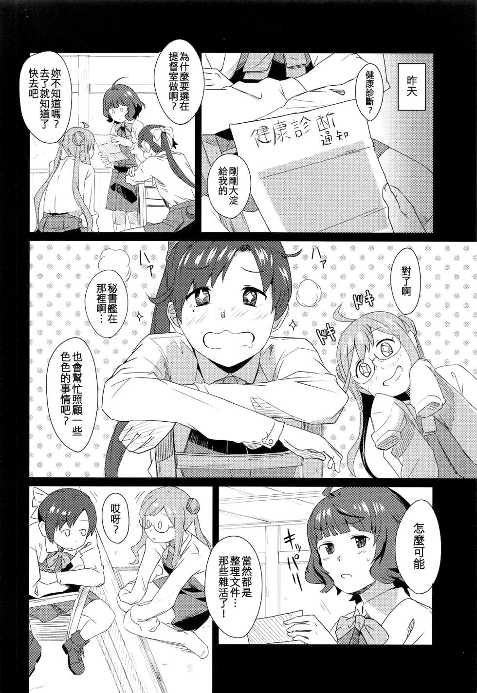 (Houraigekisen! Yo-i! 46Senme) [Kuuchuusen (mko)] Gogo no Eikou (Kantai Collection -KanColle-) [Chinese] [吸住没碎个人汉化] - Page 4